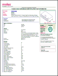 Click here to download 0039303058 Datasheet