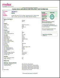 Click here to download 52746-1171 Datasheet