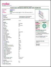 Click here to download 0022031111 Datasheet