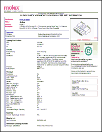 Click here to download 0050361666 Datasheet