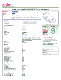 Click here to download 0039303034 Datasheet