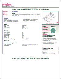 Click here to download 35182-0394 Datasheet