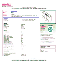 Click here to download 0556593039 Datasheet