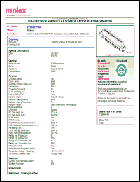 Click here to download 0716607700 Datasheet