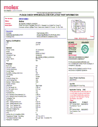 Click here to download 0761015001 Datasheet