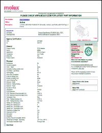 Click here to download 0903250004 Datasheet