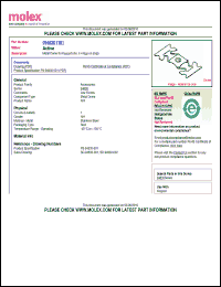 Click here to download 93070-3003 Datasheet