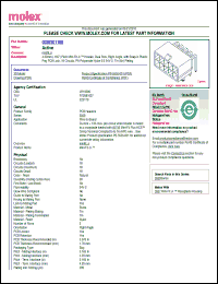 Click here to download 0039301180 Datasheet