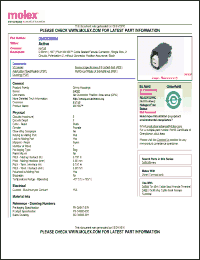 Click here to download 34062-0004 Datasheet