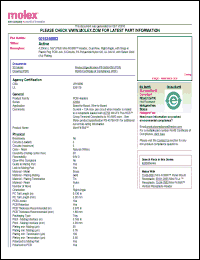 Click here to download 0015246063 Datasheet