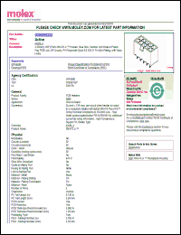 Click here to download 0039299222 Datasheet