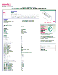 Click here to download 0015800309 Datasheet