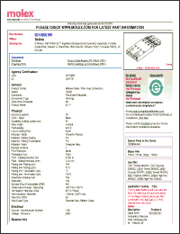 Click here to download 14-60-0189 Datasheet