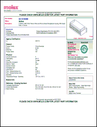 Click here to download 0511910400 Datasheet