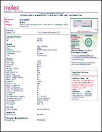 Click here to download 0190390001 Datasheet