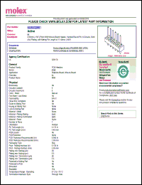 Click here to download 0026232061 Datasheet