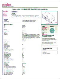 Click here to download 0039303046 Datasheet