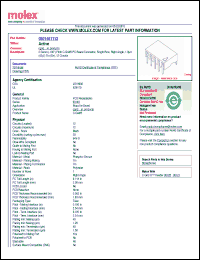 Click here to download 0901481112 Datasheet