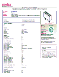 Click here to download 0015453410 Datasheet