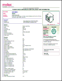 Click here to download 0481460011 Datasheet