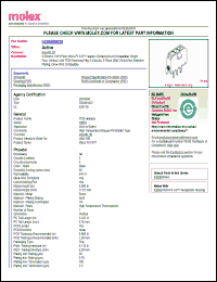 Click here to download 0436500529 Datasheet