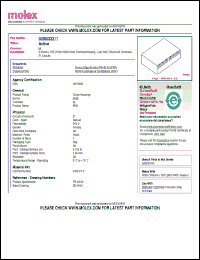 Click here to download 0026033211 Datasheet