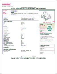 Click here to download 0511140900 Datasheet