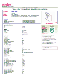 Click here to download 0705430002 Datasheet