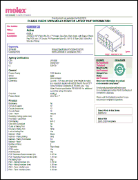 Click here to download 0039300123 Datasheet