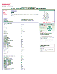 Click here to download 0026605060 Datasheet