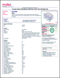 Click here to download 0015249063 Datasheet