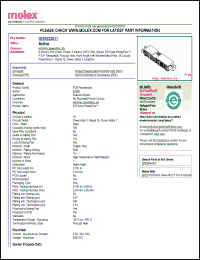 Click here to download 0876323011 Datasheet