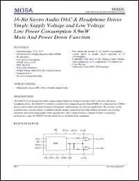 Click here to download MS6333QTR Datasheet