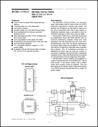 Click here to download MS7201AL-50JC Datasheet