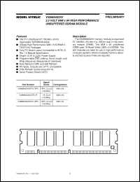 Click here to download V436664S24VXTG-10PC Datasheet