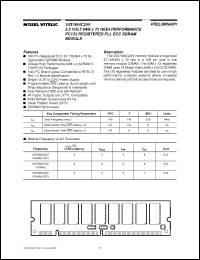 Click here to download V437464C24VXTG-75 Datasheet