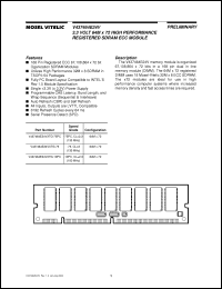 Click here to download V437464E24VXTG-75 Datasheet