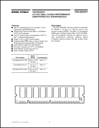 Click here to download V437464Q24VXTG-75PC Datasheet