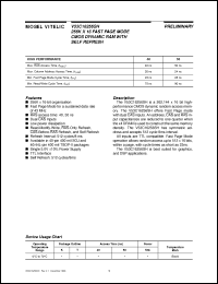 Click here to download V53C16256SH Datasheet