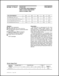 Click here to download V53C8125HT50 Datasheet