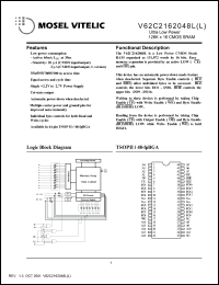 Click here to download V62C2162048L-45T Datasheet