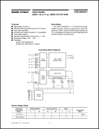 Click here to download V62C2164096LL-85TI Datasheet