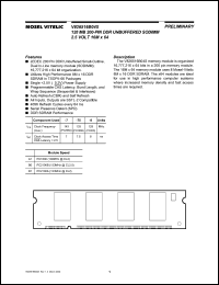 Click here to download V826516B04SXTG-B0 Datasheet