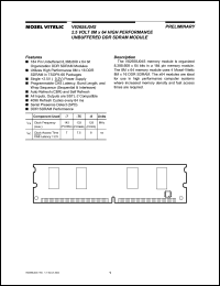 Click here to download V82658J04SXTG-B0 Datasheet