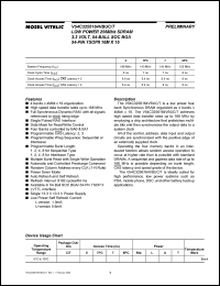 Click here to download V54C3256164VBLC6 Datasheet