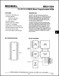 Click here to download MS311024-15FC Datasheet