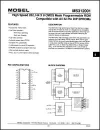 Click here to download MS312001-15PC Datasheet