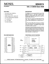 Click here to download MS6267A35NC Datasheet