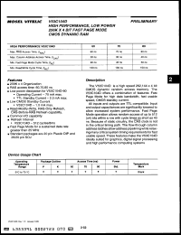 Click here to download V53C104DP70 Datasheet