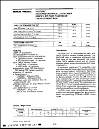 Click here to download V53C104FK70L Datasheet